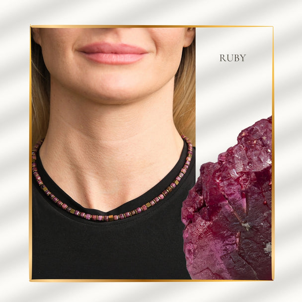 Ruby Flame – Sól Zarafet Kolyesi