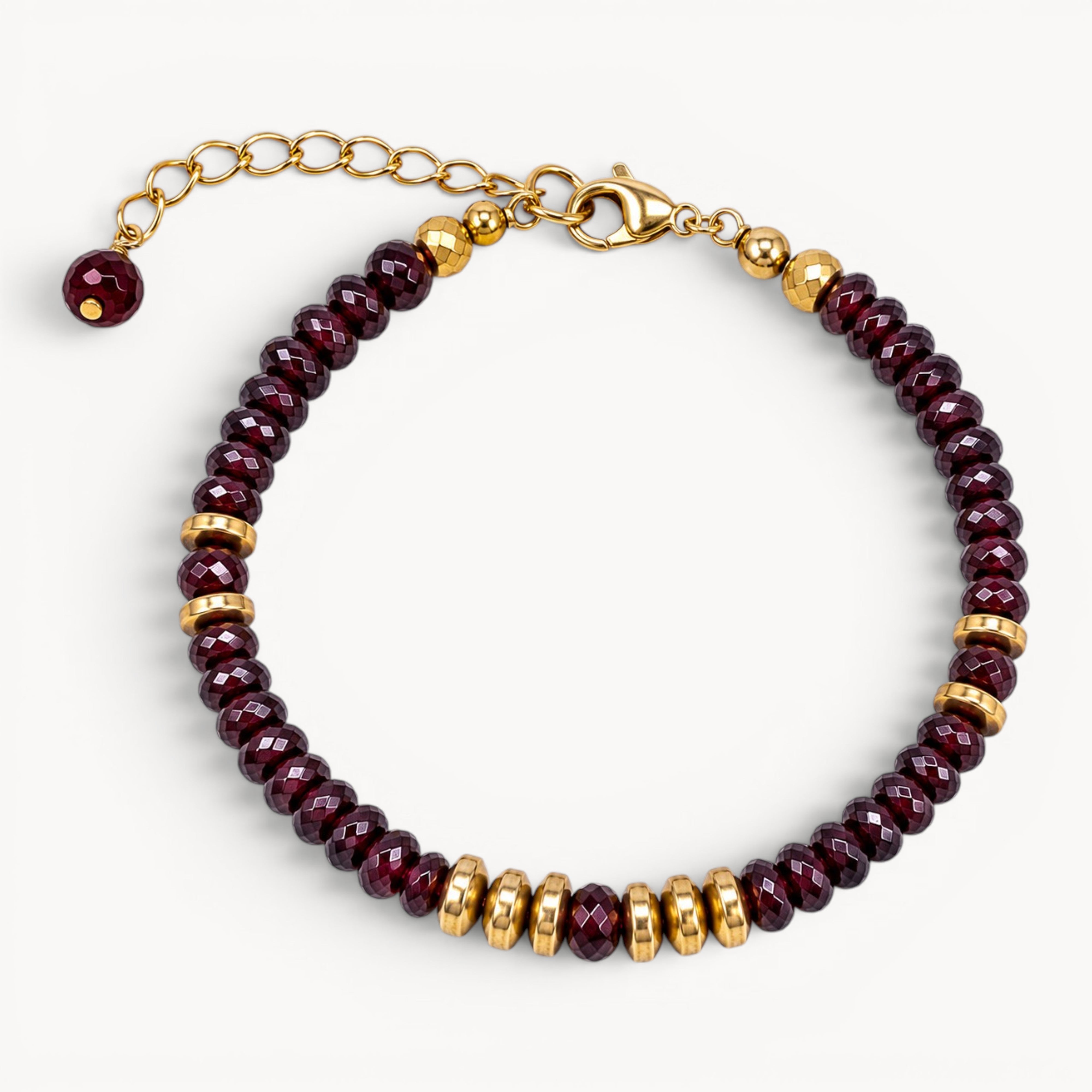 Garnet Grace – Sól Elegance Bileklik