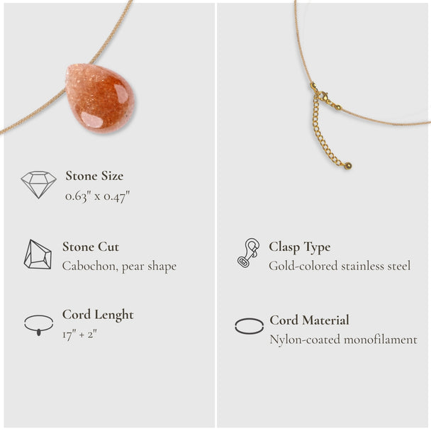 Özgüven ve Dokunuş – Sunstone Kolye