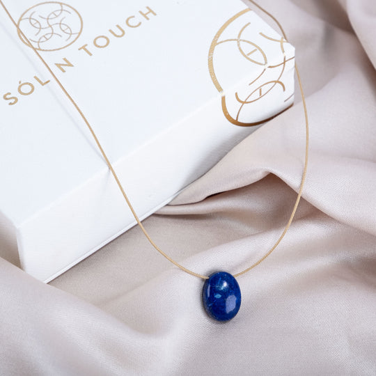 Terazi Burcu & Dokunuş – Lapis Lazuli Kolye