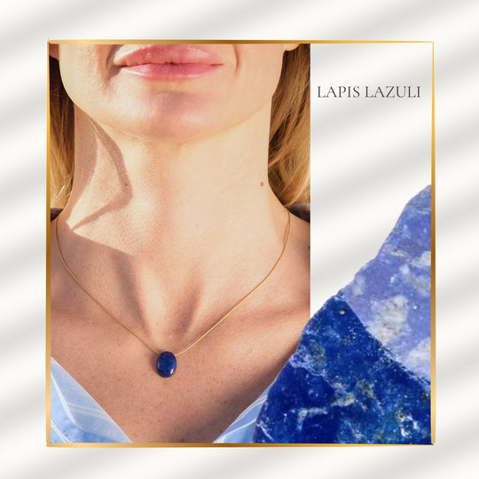 Terazi Burcu & Dokunuş – Lapis Lazuli Kolye