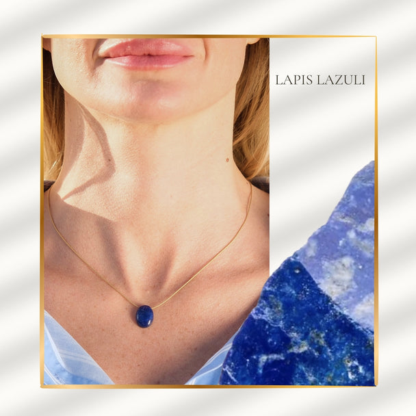 Terazi Burcu & Dokunuş – Lapis Lazuli Kolye